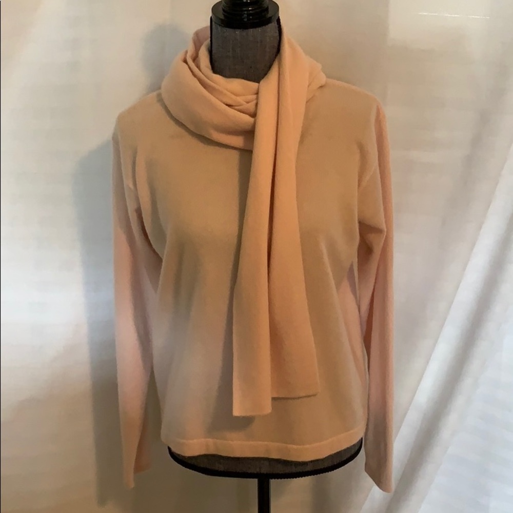 Linda Allard Ellen Tracy 100% Cashmere sweater